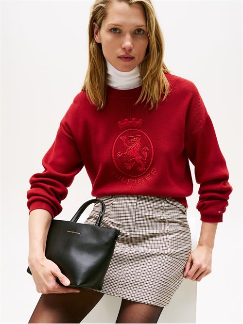 TH LOGOTAPE MINI TOTE TOMMY HILFIGER | AW0AW17694/BDS